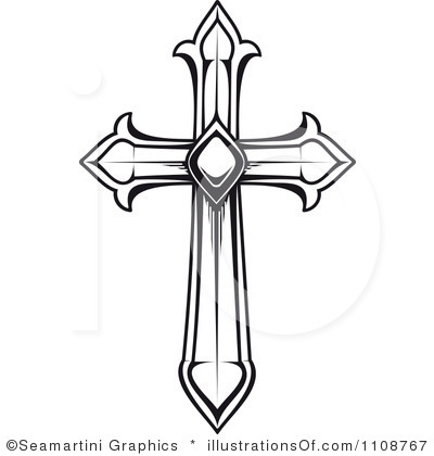 400x420 Crosses Clipart