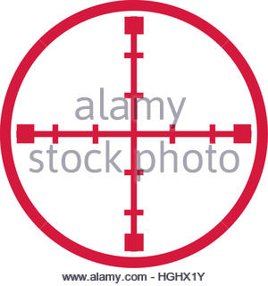 300x320 Sniper Target Crosshair Stock Vector Art Amp Illustration, Vector