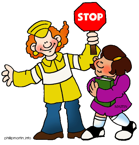 485x504 Stop Clipart School Guard
