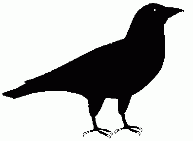 396x289 Crow Clipart 3