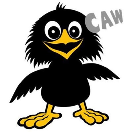 460x460 Crow Clipart Funny