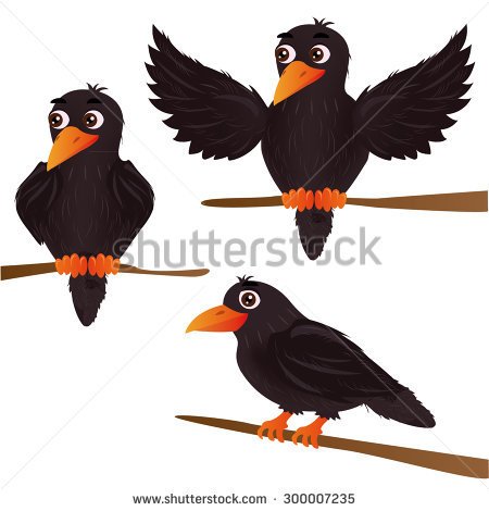 450x470 Crow Clip Art