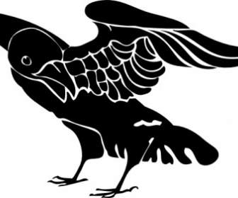 336x280 Crow Silhouette Clip Art Vector Clip Art Free Vector Free Download