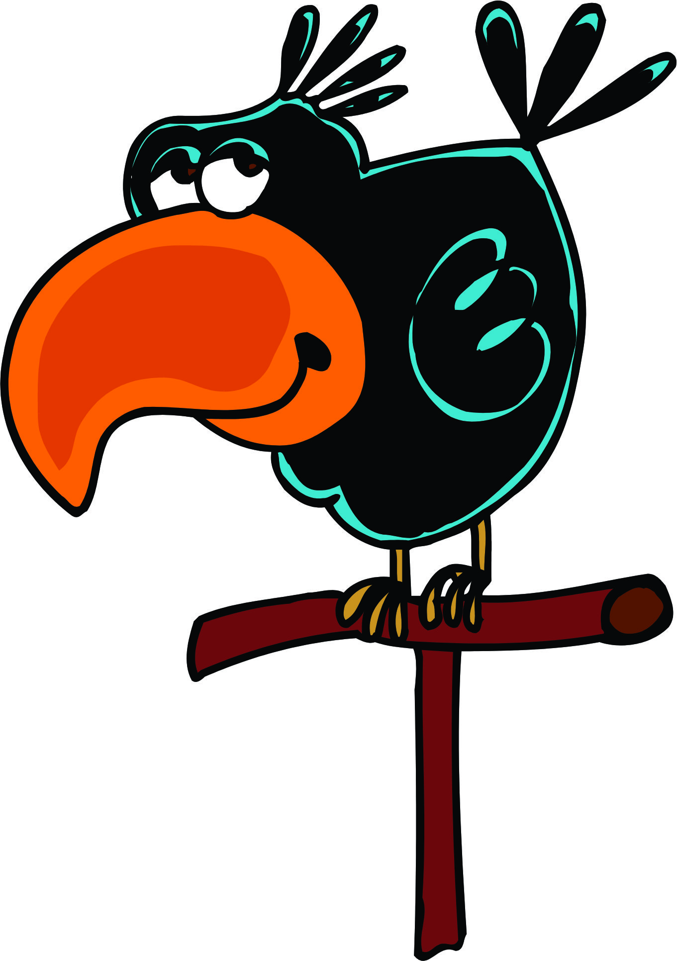 1361x1932 Top 76 Crow Clip Art