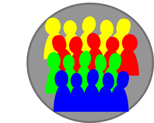 600x480 Crowd Clipart Small