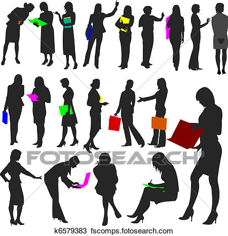 450x465 Clipart Of People