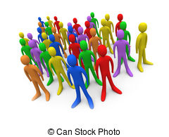 240x195 Crowd Clipart