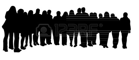 450x194 924,585 People Silhouettes Stock Illustrations, Cliparts