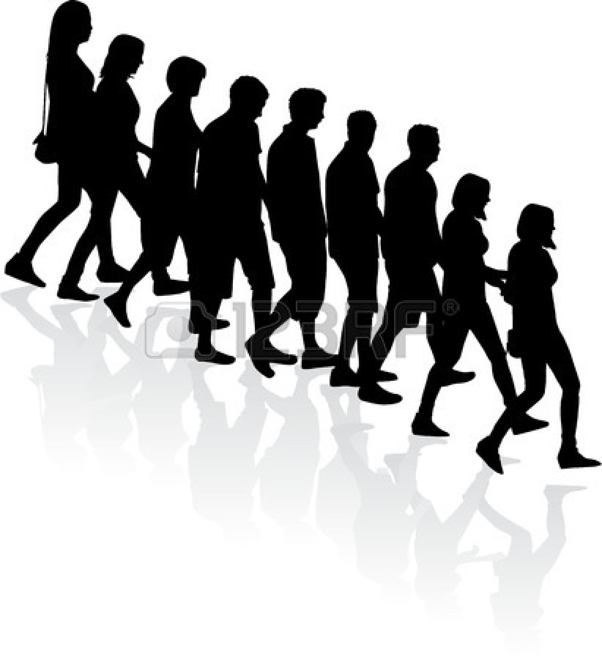 1233x1350 Crowd Of People Images Clipart Panda