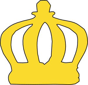 300x290 Cartoon Crown Clip Art