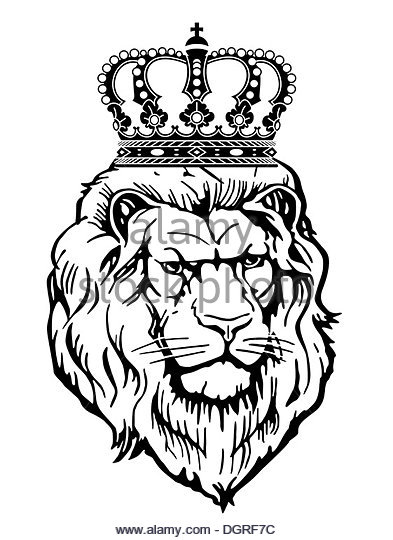 393x540 Lion With Crown Stock Photos Amp Lion With Crown Stock Images