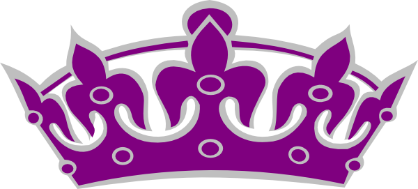 600x271 Purple Clipart Gold Crown