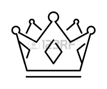 450x373 Crown Of The King Or Royal Crown Line Art Icon Apps Websites