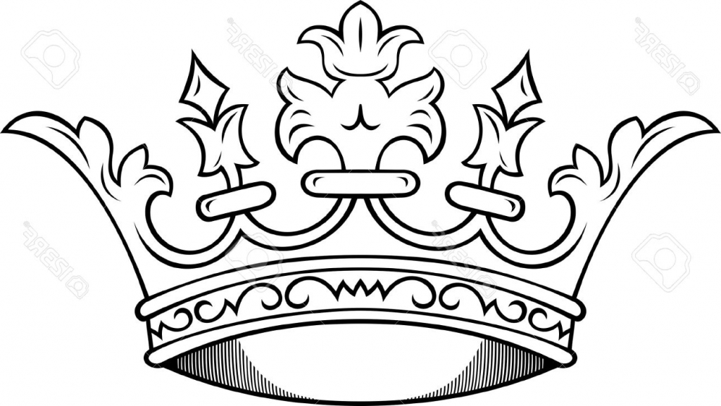 1024x577 Simple Crown Drawing