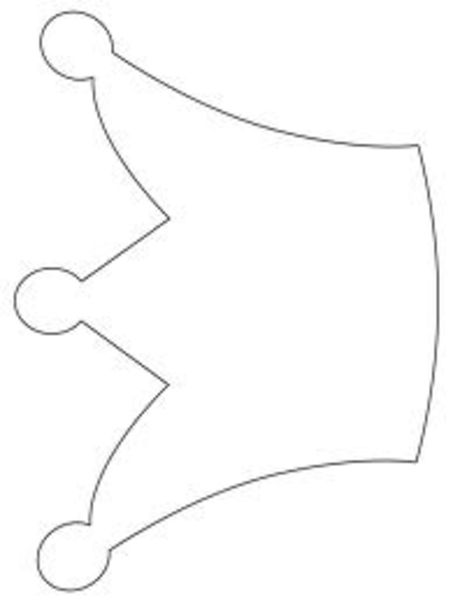 453x600 Queen Crown Outline