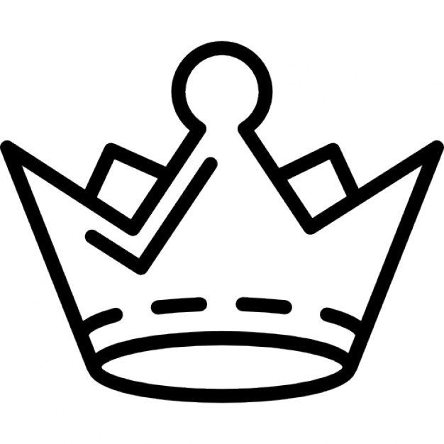 626x626 Royal Crown Outline Icons Free Download