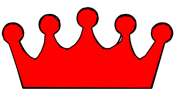 600x322 Red Clipart Princess Crown