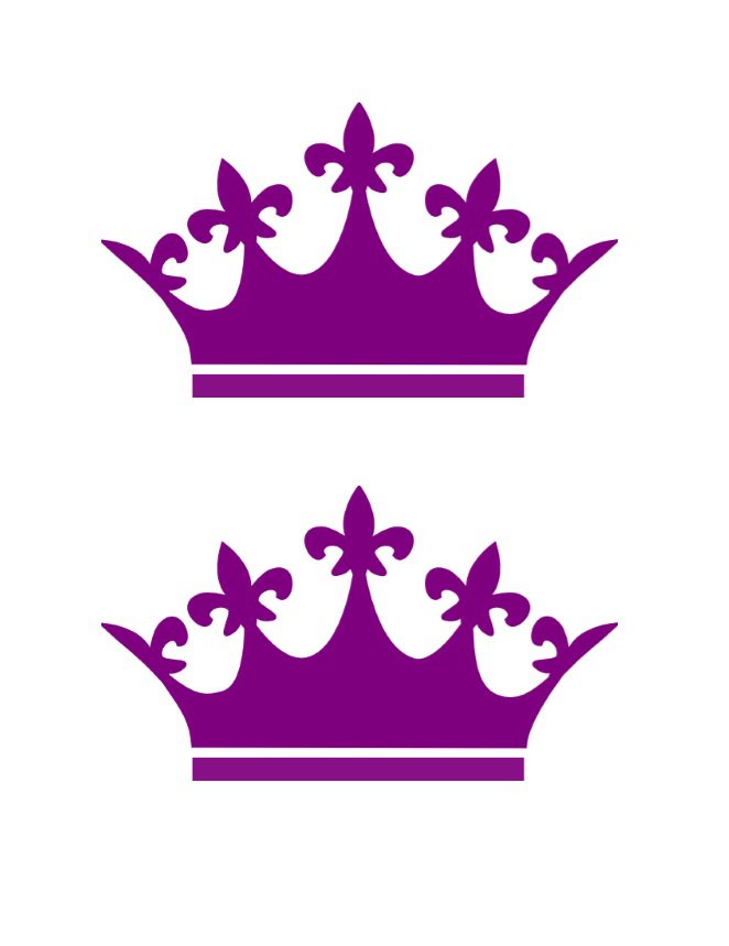 662x859 Crown Template. Paper Crowns Templates
