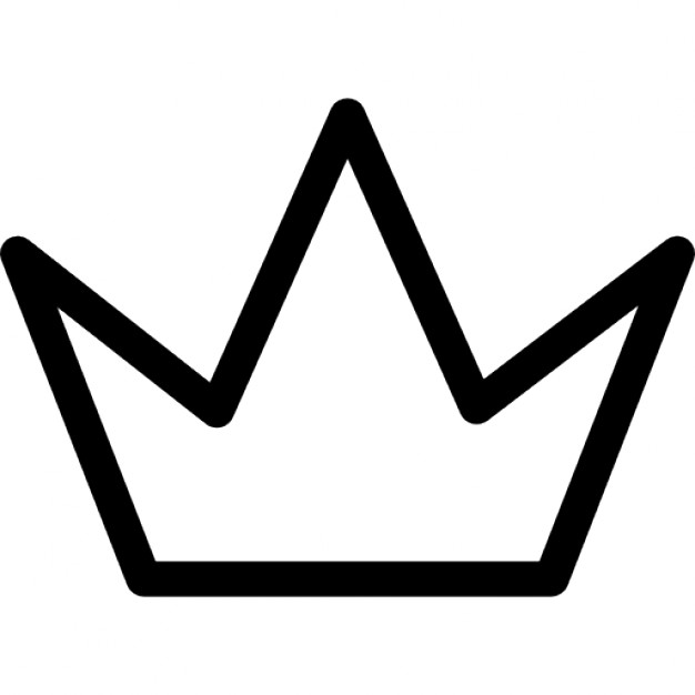 626x626 Simple Crown Outline Icons Free Download