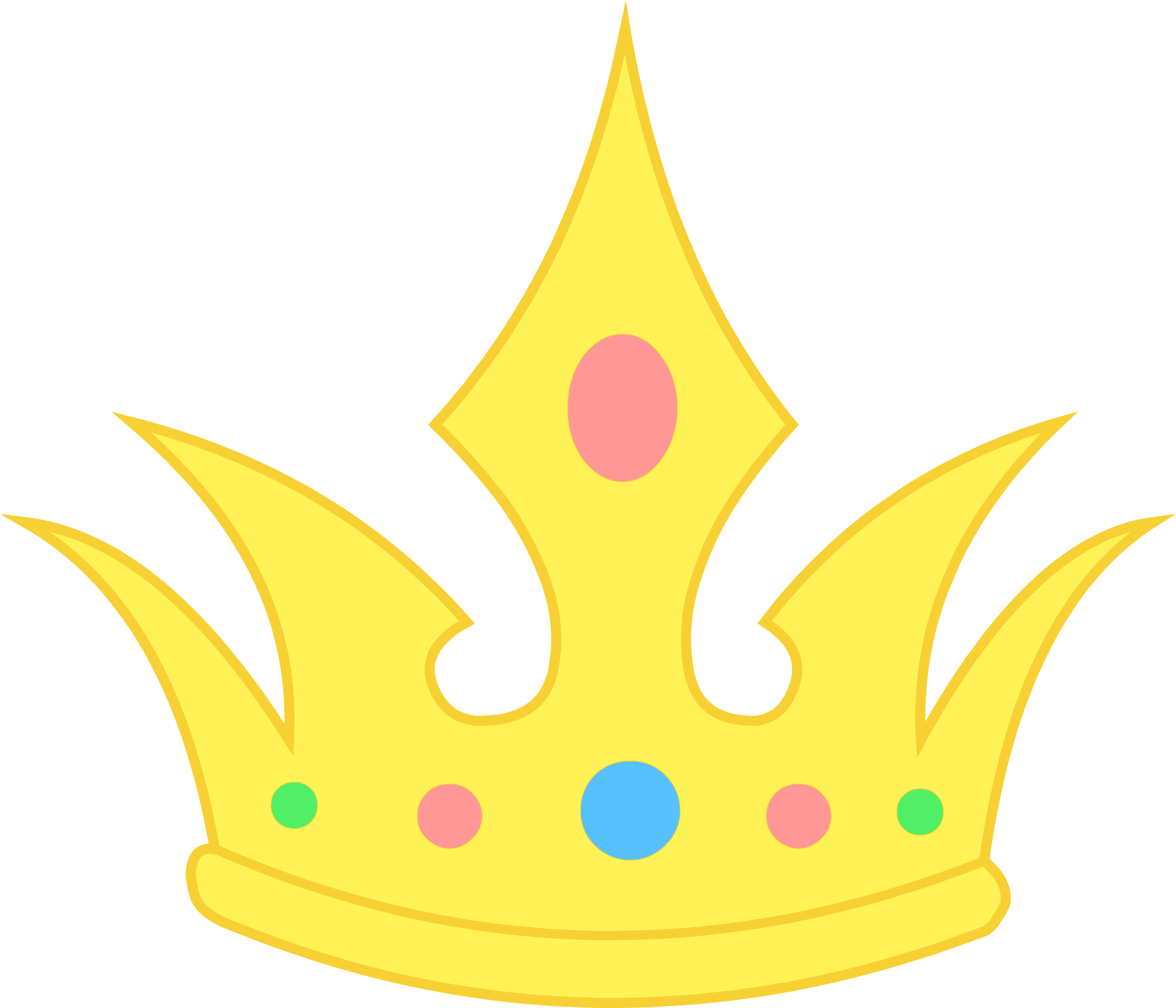 6278x5384 Cute Simple Pastel Crown