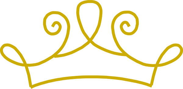 600x291 Gold Crown Clipart
