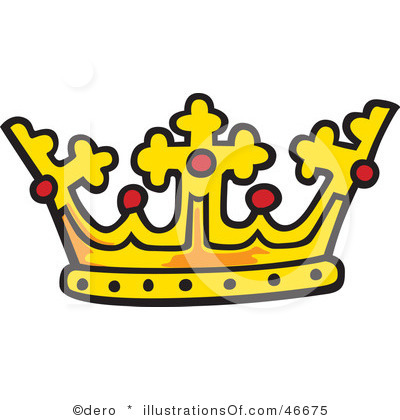 400x420 Free Clipart Of A Crown