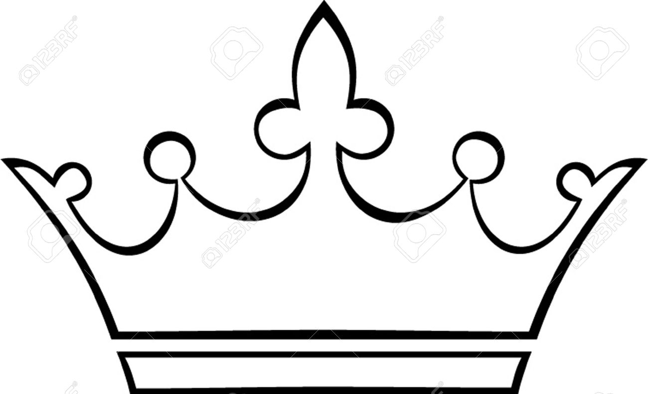 1300x791 Crown Outline Royalty Free Cliparts, Vectors, And Stock