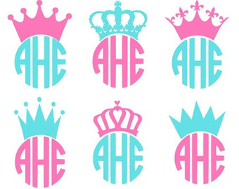 340x270 Crown Svg Crowns Clip Art Crown Silhouette Cutting File Set