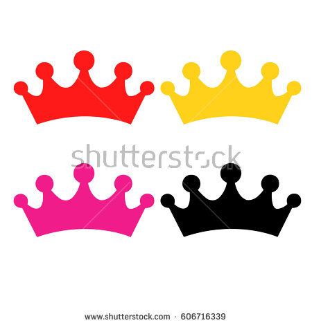 450x470 Red Clipart Princess Crown