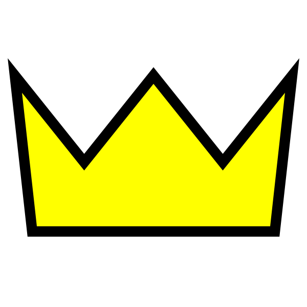 600x600 Clipart Crown