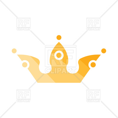 400x400 Party Crown Icon Royalty Free Vector Clip Art Image