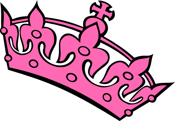 600x416 Pink Princess Crown Clipart