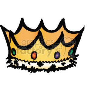 300x300 Royalty Free Kings Crown 136905 Vector Clip Art Image