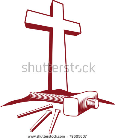 384x470 Crucifix Clipart