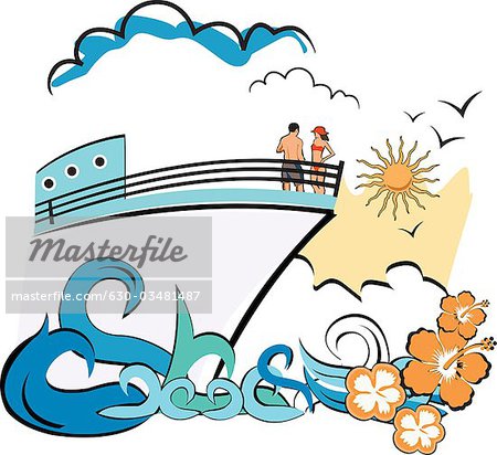 450x412 Holidays Cruise Clipart