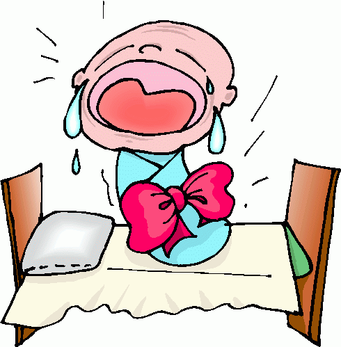 490x499 Crying Baby Clipart Clipartmonk