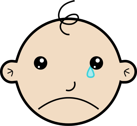 471x432 Free Crying Baby Clipart, 1 Page Of Public Domain Clip Art