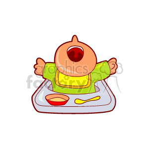 300x300 Royalty Free A Baby Sitting