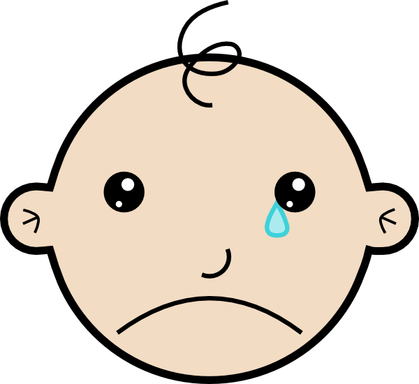 600x550 Baby Crying Clip Art
