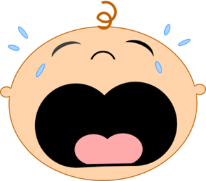 300x264 Crying Baby 3 Clip Art