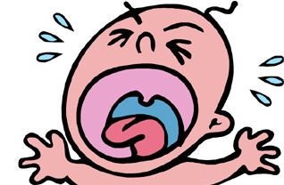 318x208 Crying Baby Clip Art