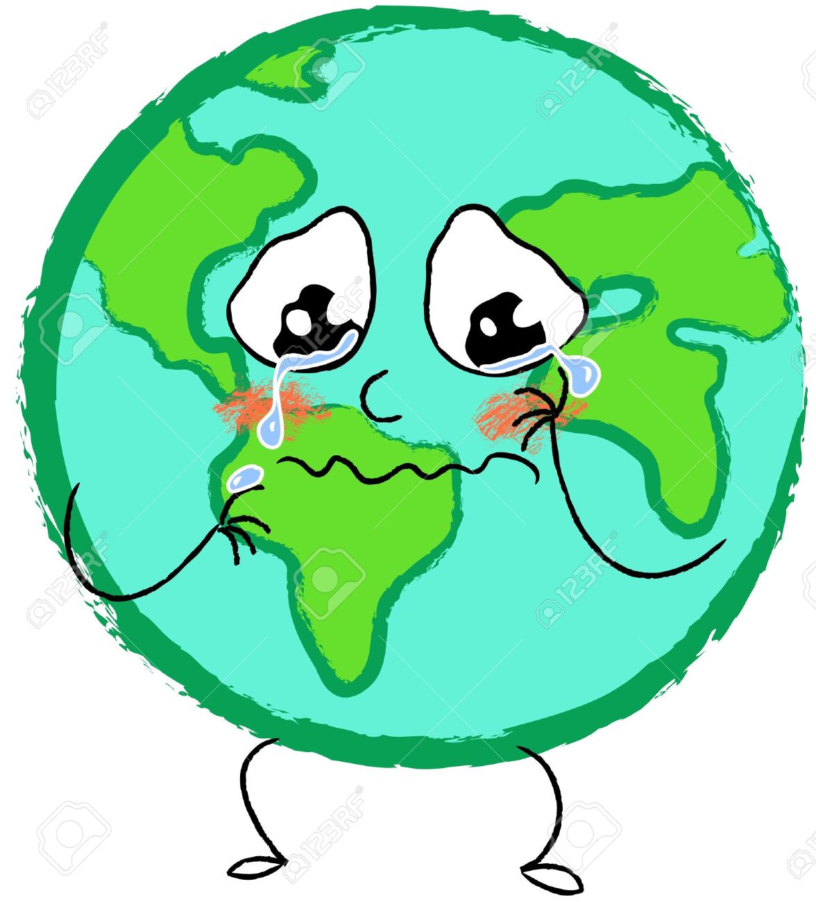 1176x1300 Crying Sad Planet Earth Stock Photo, Picture And Royalty Free