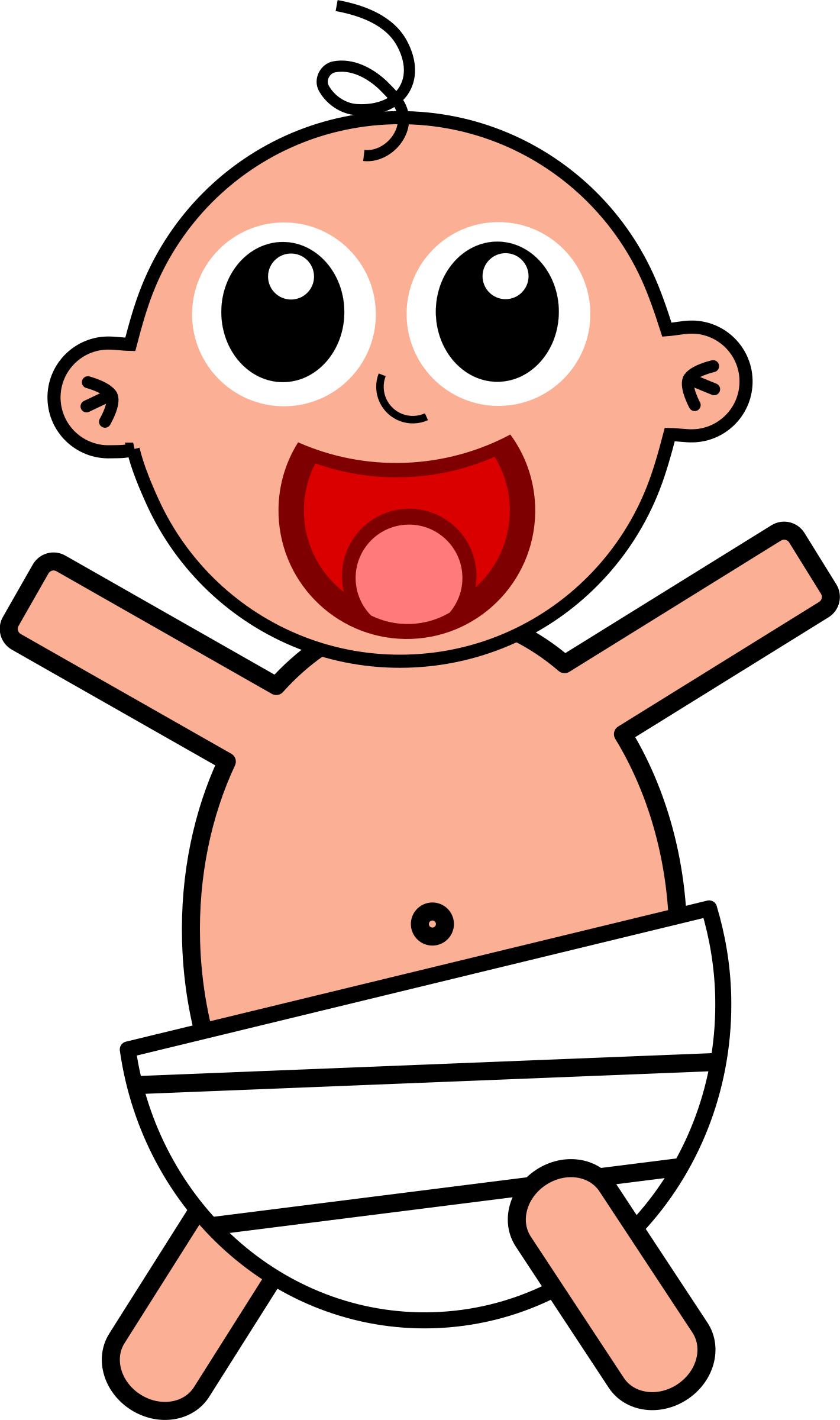 1420x2400 Download Baby Crying Clipart Clipartmonk