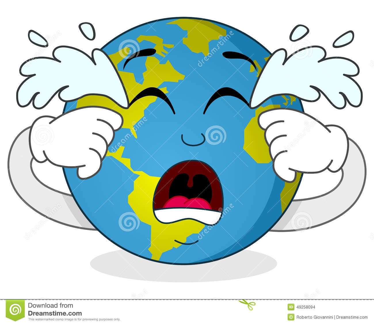 1300x1130 Crying Earth Clipart