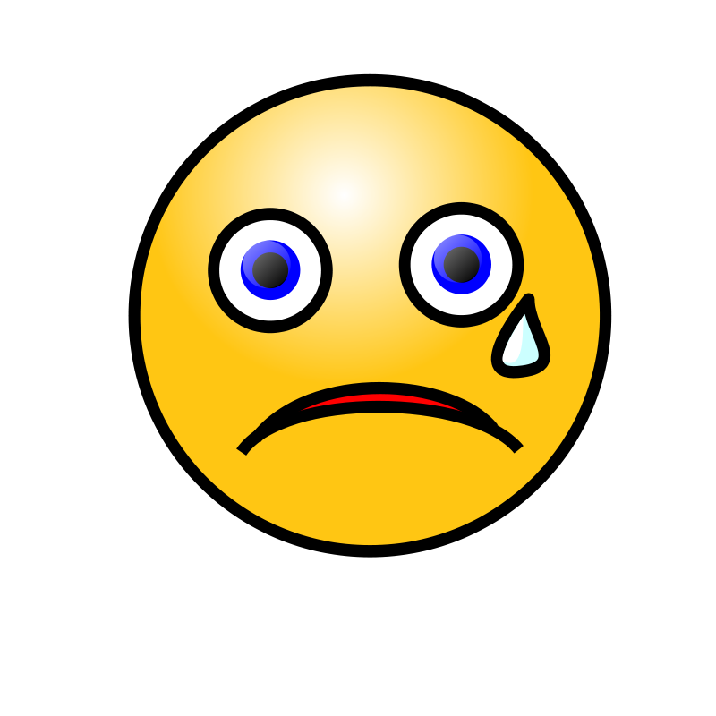 800x800 Crying Face Clip Art