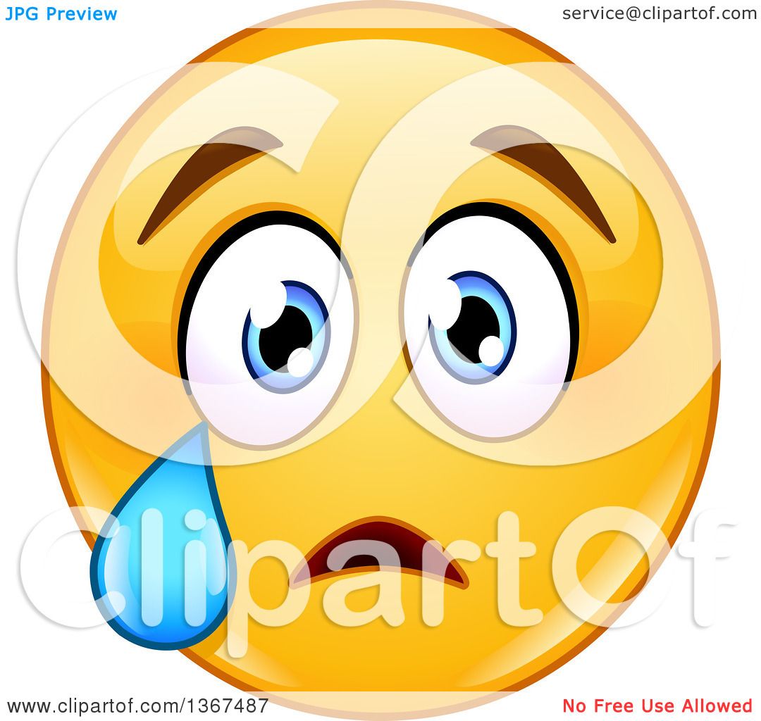1080x1024 Royalty Free Vector Clip Art Illustration Of A Sad Emoticon