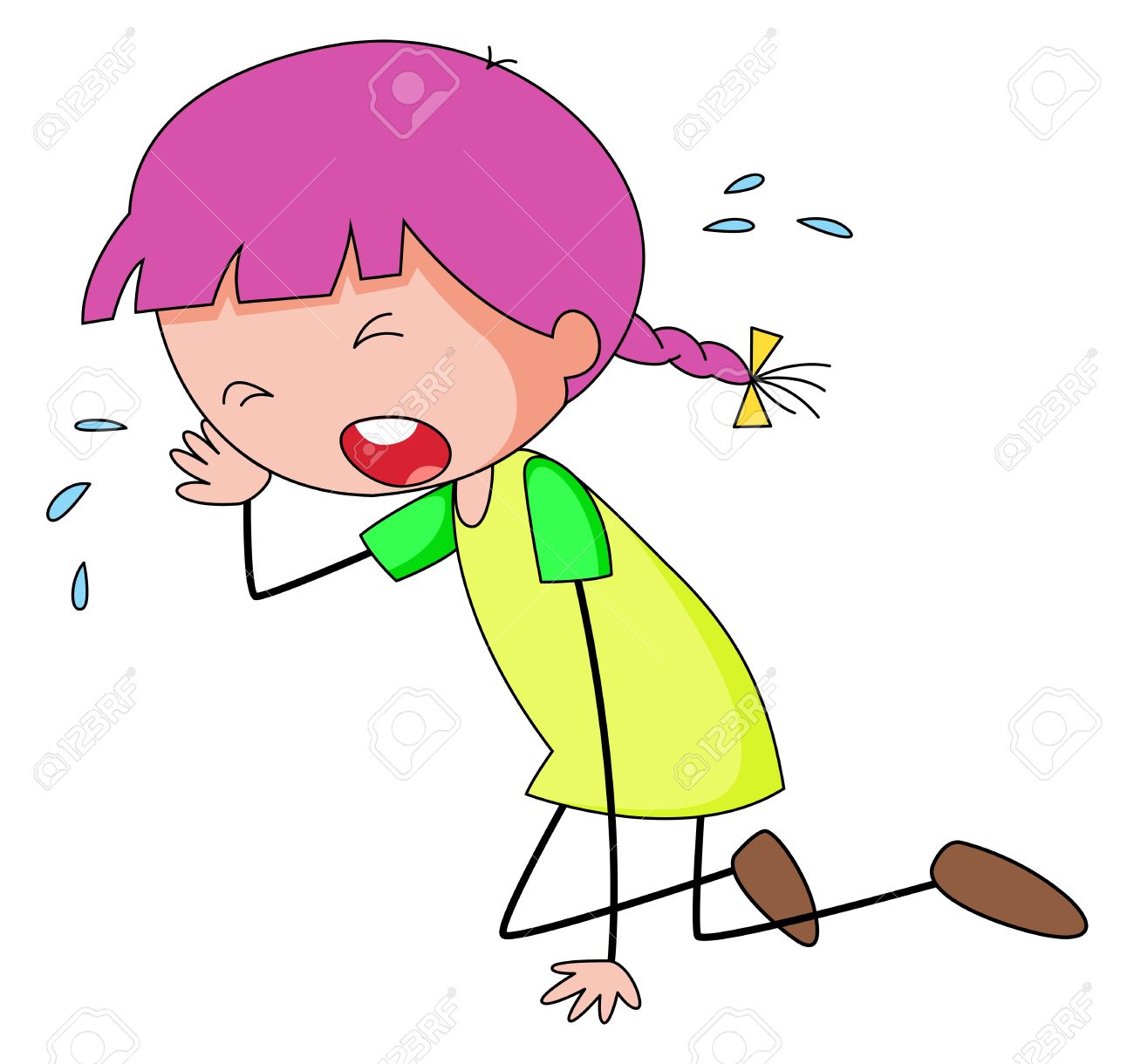 1300x1220 Closeup Sad Girl Crying Alone Royalty Free Cliparts, Vectors,