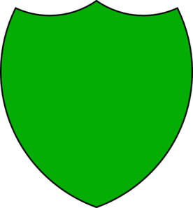 276x298 Shield Outline Clip Art