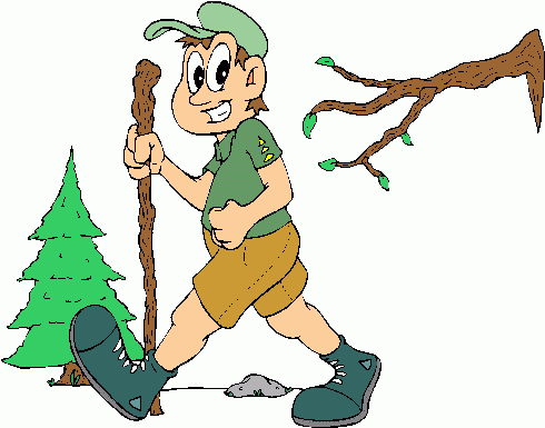 490x385 Graphics For Boy Scout Hiking Clip Art Graphics