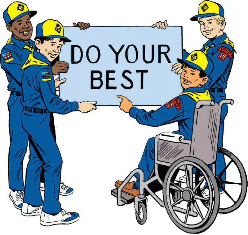 800x760 Cub Scout Motto. Do Your Best. Clipart Panda